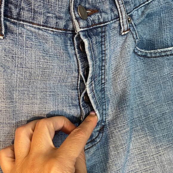 A|X Armani Exchange Blue Cotton Blend Denim Jeans Men Sz 33 - Picture 7 of 10